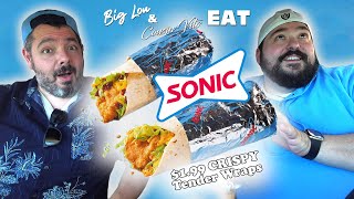 Sonics Crispy Tender Wraps are the SNACK WRAPS WE NEED foodreview [upl. by Mcgray249]