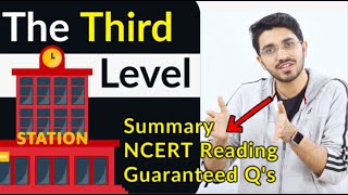 The Third Level  Class 12 in Hindi  Summary with NCERT explanation [upl. by Natiha923]