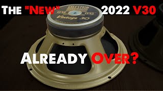 V30 Follow Up A Deep Dive on the quotNewquot Celestion Vintage 30 [upl. by Niu]