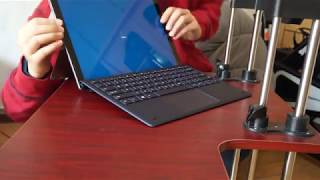 Teclast X6 Pro Unboxing  2in1 Windows Tablet Laptop [upl. by Saravat]