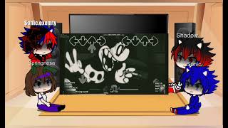 Sonic y Shadow Sonicexemty y Springnesa reaccionan a unknown suffering v4 fanmade [upl. by Osborn612]