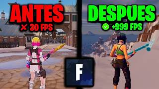 La MEJOR OPTIMIZACION Para FORTNITE ✅  BOOST FPS [upl. by Barabbas285]