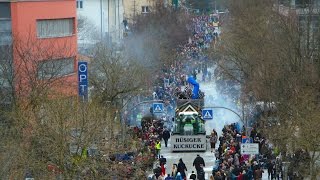 Wiler Buurefasnachtsumzug 2017 in Zeitraffer [upl. by Ikciv587]