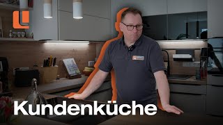 Diese KUNDENKÜCHE versteckt STAURAUM perfekt  Zaubertricks in der Küchenplanung 🍽 [upl. by Aloek]