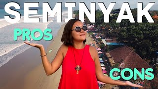 Seminyak Bali Pros amp Cons IS IT WORTH VISITING [upl. by Asilahs]