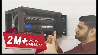 Learn Network Cable Management Inside Rack From Scratch [upl. by Boylan96]