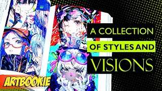 A Collection of Pixiv Artists Styles and Visions in One Artbook VISIONS 2023 ILLUSTRATORS BOOK [upl. by Sutphin]