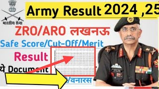 AgniVeer final result 2024 zro lockdown ll aro Varanasi final result 2024 update आ गया फाइनल रिजल्ट [upl. by Ardnuaed]