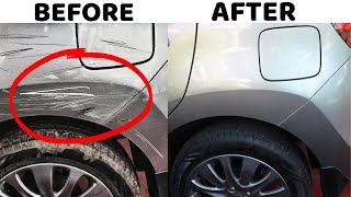 How to remove scratches from Car  CAR SCRATCH REMOVAL in 2 Minutes [upl. by Eecrad]