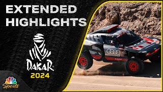 Stage 4  2024 Dakar Rally  EXTENDED HIGHLIGHTS  1924  Motorsports on NBC [upl. by Katzman881]