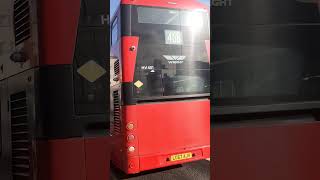 London Bus Route 468 at Croydon Fairfield Halls on Gemini 3 B5LH HV401 LC67AJV [upl. by Salomie]