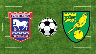 Ipswich Town vs Norwich City  EFL Championship 2324 [upl. by Norud]