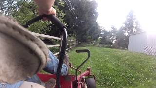 Mowing with the Exmark Lazer Z [upl. by Audie]