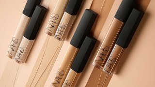 2 MUST HAVE SHADES OF NARS CONCEALER  BEST DRY SKIN CONCEALER  Swatches amp Review [upl. by Annoik492]