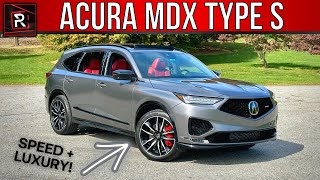 The 2024 Acura MDX Type S Is A Flagship Luxury SUV With Turbo V6 Power [upl. by Eresed158]