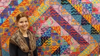 KAFFE FASSETT BATIKS  Abundance Quilt [upl. by Amandie]