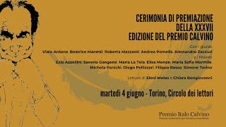 Cerimonia di Premiazione della XXXVII edizione del Premio Calvino [upl. by Darda]