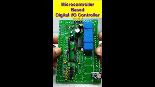 Digital InputOutput Controller  reels microcontroller youtubeshorts youtubevideo electronic [upl. by Storz]