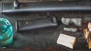 TLDW 6  Natural Urushi Lacquer Base for Aikuchi Tanto Koshirae [upl. by Yremogtnom]