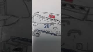 Draw Plane Pzl Mielec M28 Skytruck Vietnam air force 🇻🇳 aviation airplane art shorts vietnam [upl. by Silenay]