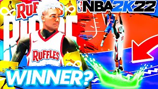 i took my 2WAY 3PT PLAYMAKER to win THE FIRST EVER RUFFLES EVENT on NBA2K22 [upl. by Gilbertson]