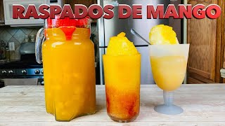 ALMIBAR DE MANGO O JARABE PARA RASPADOS SABOR MANGO [upl. by Anelak187]