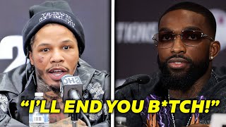 quotIll End Your Careerquot Gervonta Davis WARNS to Frank Martin Live Press Conference [upl. by Haimehen]