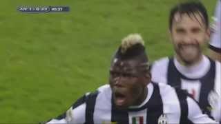 Paul Pogba Scores Two Incredible Goals [upl. by Tlok299]