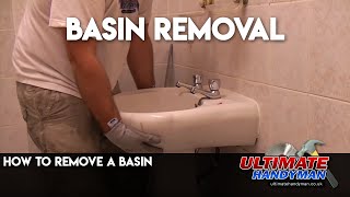 How to remove a basin [upl. by Giza]