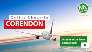 Corendon Online Checkin  In wenigen Minuten bei Corendon einchecken [upl. by Warden]