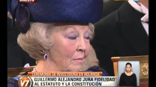 Visión 7 Guillermo y Máxima son reyes de Holanda 7 [upl. by Ylera]