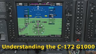 FS2020 The C172s G1000 OverviewFeatures amp Basic Autopilot  Part 1 [upl. by Ardnohsed]