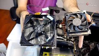 Como cambiar el enfriador de CPU de tu PC por un MONSTRUO [upl. by Gordy]