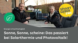 Warmes Wasser helles Licht Solarthermie und Photovoltaik einfach erklärt [upl. by Ahsinam173]