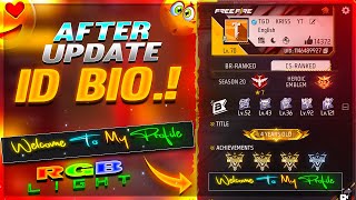 How To Write Colour Text In Free Fire  After Update Free Fire Stylish Bio Trick  FF Id Bio [upl. by Emanuele]