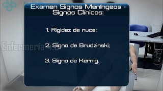 🌟SIGNOS MENÍNGEOS  RIGIDEZ DE NUCA  BRUDZINSKI  KERNIG🌟 [upl. by Carol892]