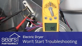 Dryer Won’t Start Troubleshooting Electric Dryer Problems [upl. by Illyes351]