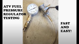 Suzuki Ltr450 FPR fuel pressure regulator testing [upl. by Peirsen26]