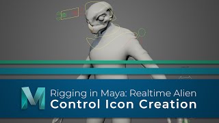 RiggingInMaya  Part 07  Control Creation [upl. by Reltuc]