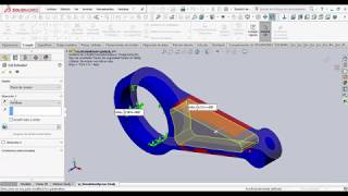 15 SolidWorks  Reportes de Simulación Estática con eDrawings [upl. by Atsed]