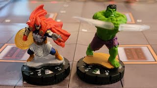 Heroclix Modern Gameplay Avengers vs SpiderMan Family [upl. by Micheline]