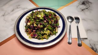 Fattoush  a simple yet delicious Lebanese salad [upl. by Odnesor]