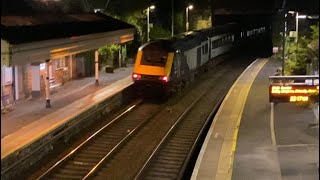 Intercity 125 I7C Class 43 43034 amp 43183 pass Aberdour Station [upl. by Searby]