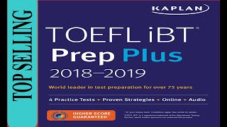 Best Book Toefl Ibt Prep Plus 20182019 4 Practice Tests  Proven Strategies  Online  Audio [upl. by Laurence902]