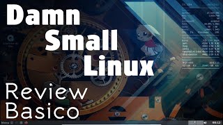 Damn Small Linux  Distro Compacta Para Pc Antigo [upl. by Cutlor]