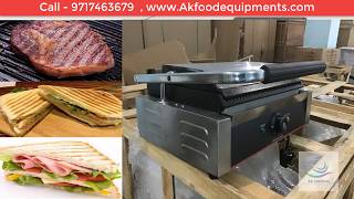 Commercial Sandwich Griller Price in Delhi  India amp Get Commercial Sandwich Maker Price [upl. by Yobybab]