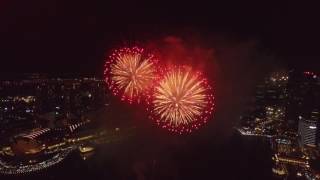 Marina Bay Singapore Countdown 2017 Fireworks Display [upl. by Chester]