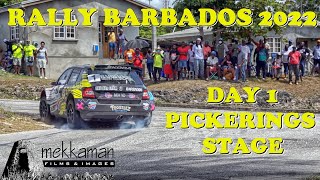 Rally Barbados 2022  Day 1 Pickerings Stage [upl. by Shelby662]