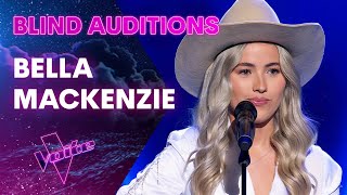 Bella Mackenzie Performs Taylor Swifts AntiHero  The Blind Auditions  The Voice Australia [upl. by Arted]