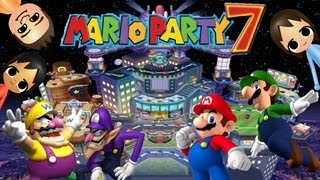 ABM Mario Party 7 Neon Heights Gameplay HD [upl. by Assenov957]